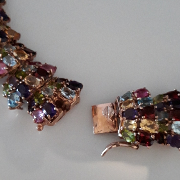 Masterpiece Atelier Multi-Stone Rose Gold Necklace - Picture 16 of 16